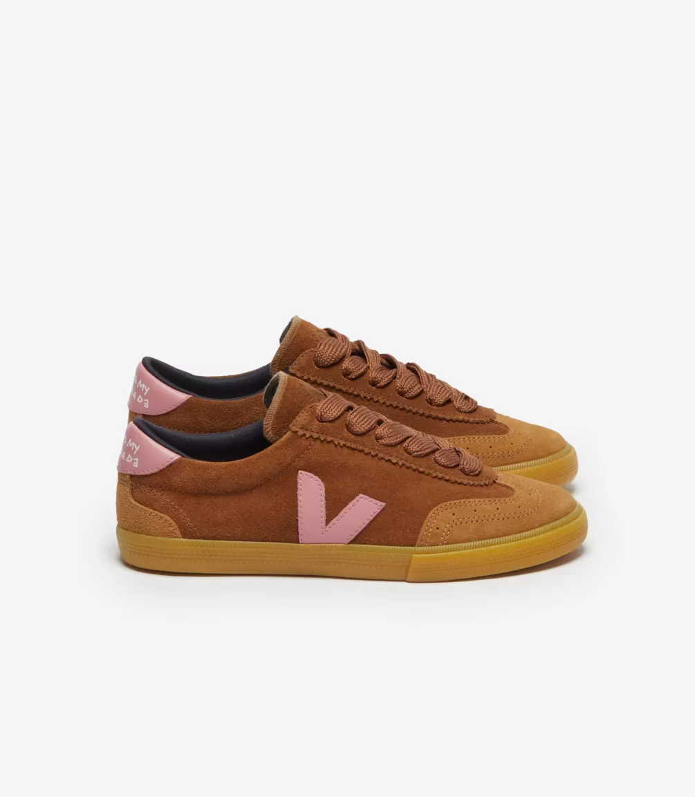 Veja X Make My Lemonade | Collab>VEJA VOLLEY SUEDE X MAKE MY LEMONADE COGNAC MARY